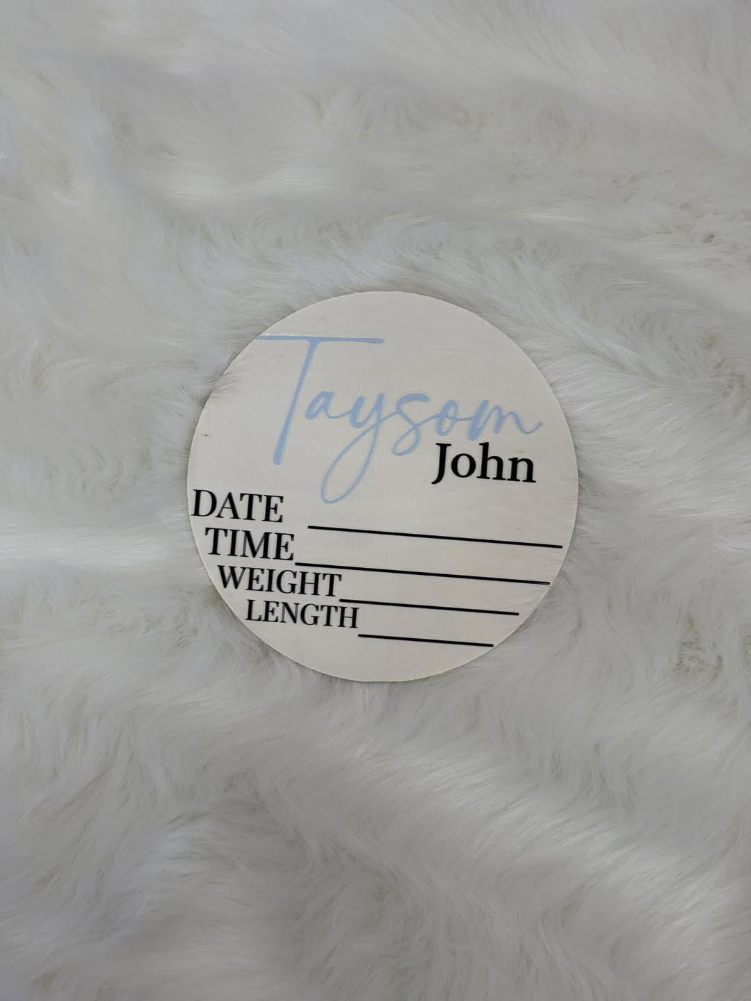Birth Details Sign