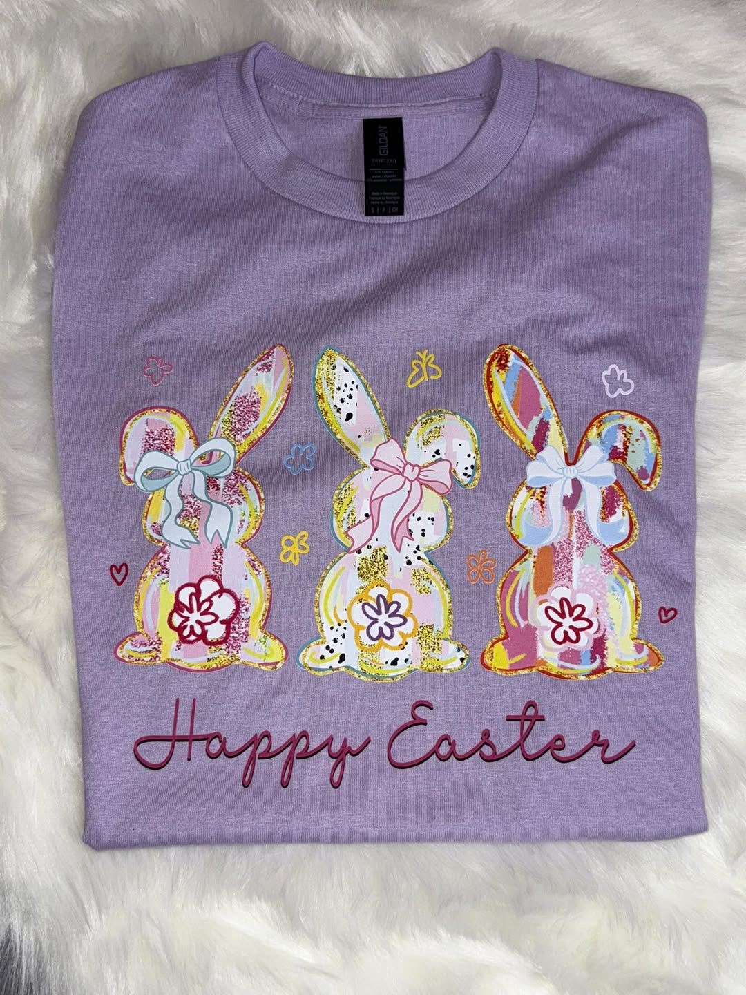 Happy Easter Bunnies Shirt - Kids