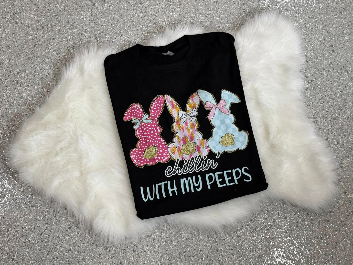 Chillin with My Peeps Tee - Kids