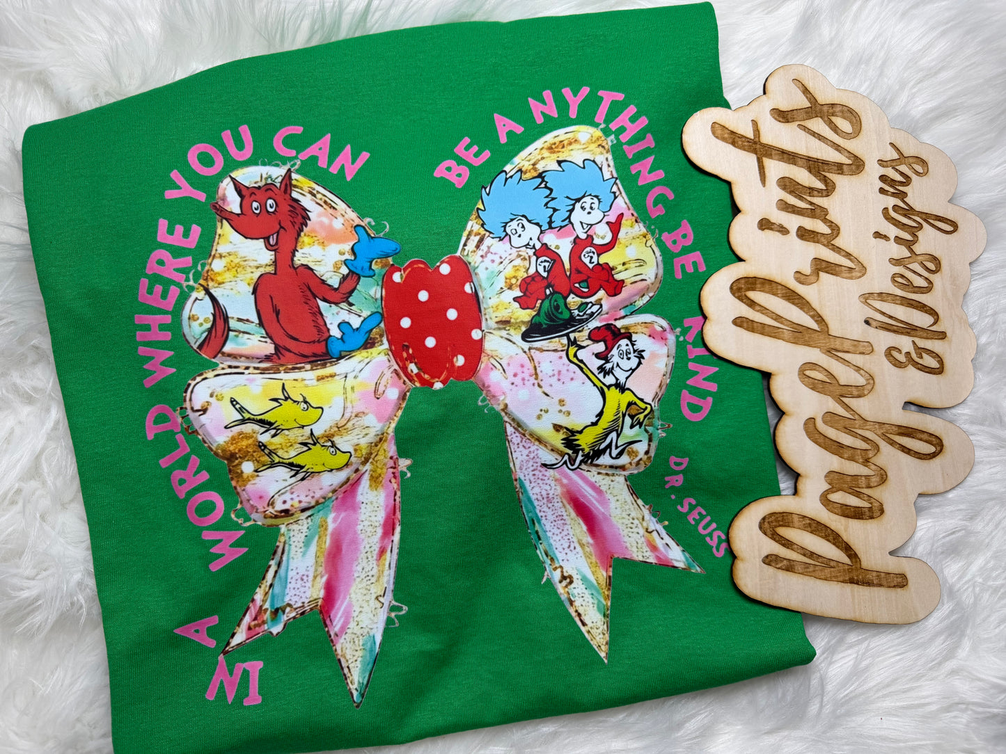 Dr Seuss Ribbon T-Shirt