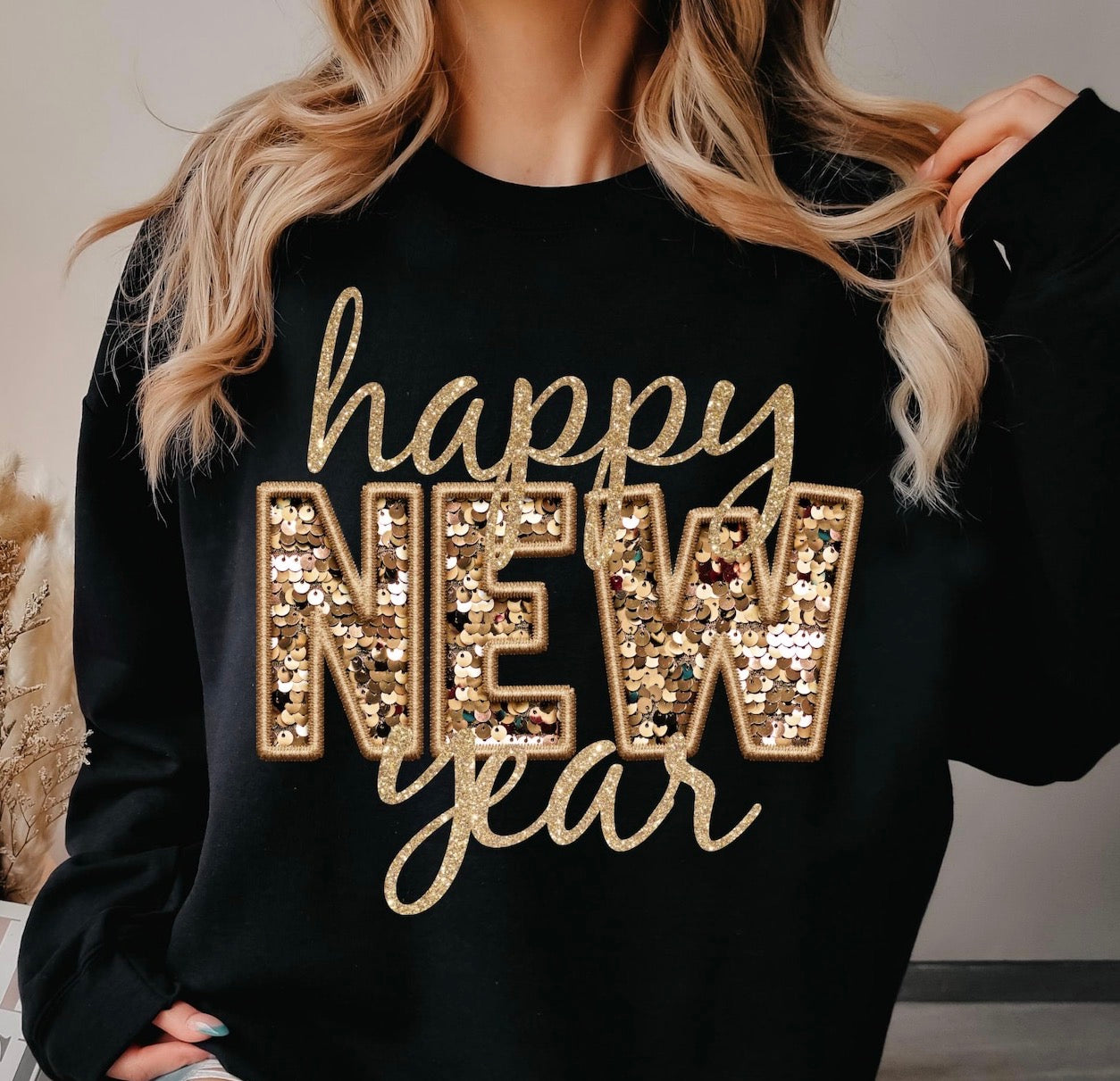 Happy New Year Gold T-Shirt