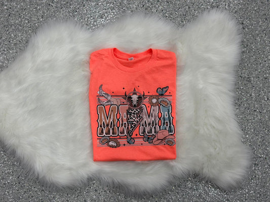Western MAMA with Lightning Bolt