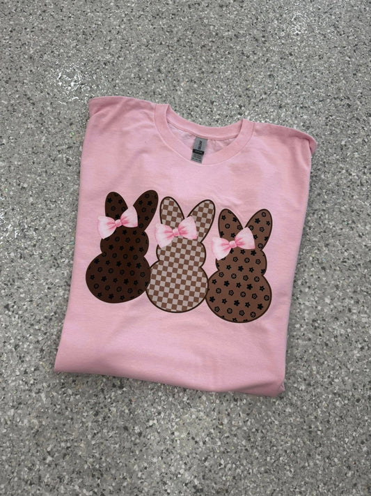 Three Chocolate Bunnies Tee - Kids