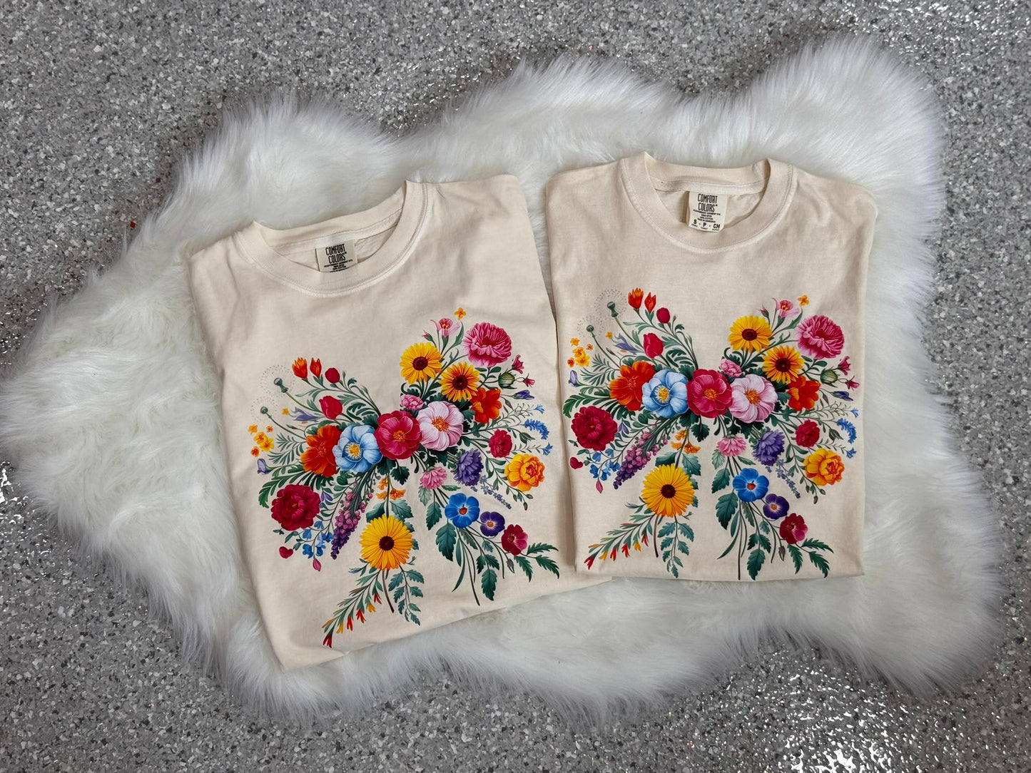 Floral Bow Tee
