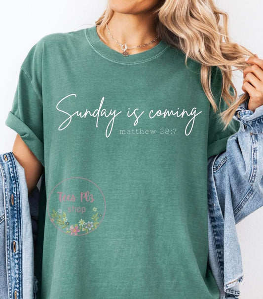 Sunday Is Coming Tee - Kids