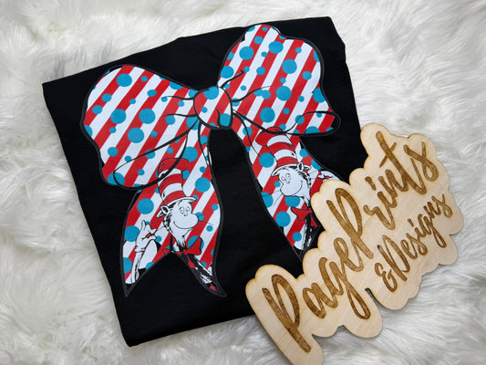 Cat in the Hat Ribbon T-Shirt