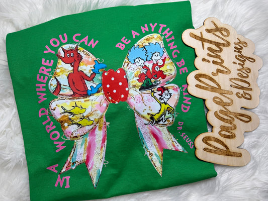 Dr Seuss Ribbon T-Shirt