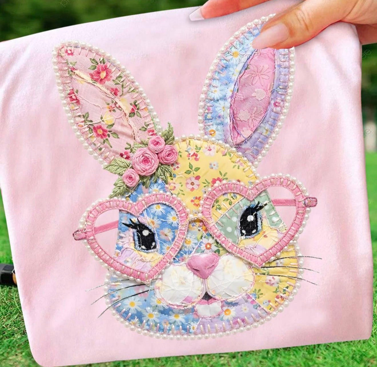 Easter Bunny Glasses T-Shirt